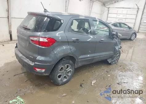 2020 Ford Ecosport S from USA, damaged, VIN MAJ6S3FLXLC394607